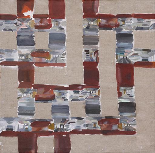 Jan Chlup, Office Space III, Painting